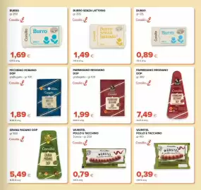 Volantino Oasi Pagina 11: Consilia Grana Padano DOP €5,49, Würstel di pollo e tacchino Consilia €0,79
