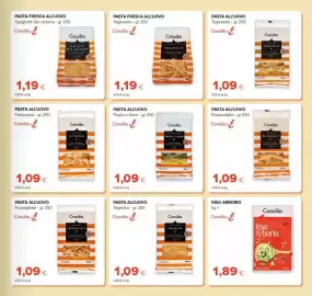 Volantino Oasi Pagina 19: Pappardelle Consilia €1,09, Consilia Pasta fresca all'uovo Tagliatelle €1,19