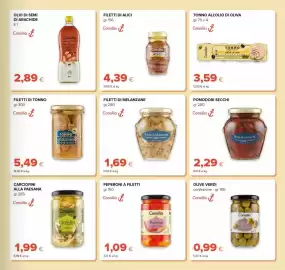 Volantino Oasi Pagina 21: Filetti di tonno Consilia €5,49, Pomodori secchi Consilia €2,29