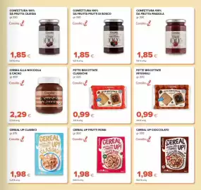 Volantino Oasi Pagina 25: Fette biscottate classiche Consilia €0,99, Fette biscottate integrali Consilia €0,99