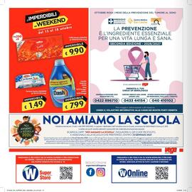 Volantino SuperW Pagina 16: Liquido lavatrice Dash €7,99, Certosa classica Galbani €1,49