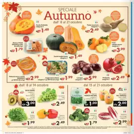 Volantino SuperW Pagina 4: Melograno categoria 1ª €2,49, Broccoletti categoria 1ª €1,79