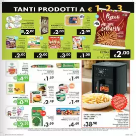 Volantino SuperW Pagina 7: Bastoncini di merluzzo FINDUS €4,49, Insalata vegetale senza glutine BIFFI €1,49