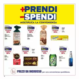 Volantino Docks Cash&Carry Pagina 18: Pavesini Classici PAVESI €2,39, Grisbi €1,72