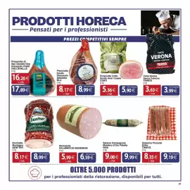 Volantino Docks Cash&Carry Pagina 21: Prosciutto Crudo Addobbo BLU €8,17, Prosciutto Cotto Scelto Gran Casale €5,36