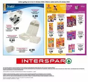 Volantino Interspar Pagina 16: Biscotti per cane Markies assortiti Pedigree €2,69, Hundekekse Biscrok €1,99