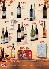 Folheto GidaCarnes Supermercados Página 4: Vinho Vila de Frades Premium €2,19, Super Bock mini €5,29