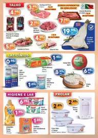 Folheto GidaCarnes Supermercados Página 3: Cachaço de porco inteiro €3,99, Chouriça de Sangue Limiana €5,49