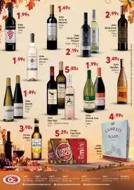 Folheto GidaCarnes Supermercados Página 4: Vinho Vila de Frades Premium €2,19, Super Bock mini €5,29