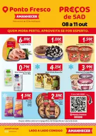 Folheto Ponto Fresco Página 2: Tuli creme chocolate €1,59, Donuts €1,00
