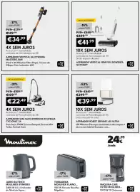Folheto Radio Popular Página 11: Aspirador vertical sem fios rowenta gz7035pt €41,99