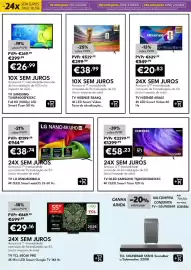 Folheto Radio Popular Página 20: Tv lg 85nu800b6la €38,74, Tv oled samsung €58,23