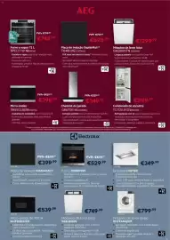 Folheto Radio Popular Página 5: Forno EOE8P39X €529,99, Placa de indução SaphirMatt €698,99