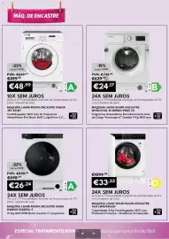 Folheto Radio Popular Página 7: Máquina lavar roupa encastre haier €698,99