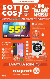 Volantino Expert Di Lella Pagina 1: Samsung Lavatrice WW11DG5B25AEET €479,99, LG TV OLED 55" UHD 4K €899,00