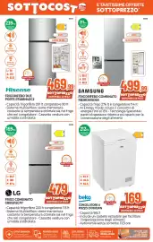 Volantino Expert Di Lella Pagina 18: LG Frigo Combinato GBBS312CPY €479,00, Congelatore a pozzo Beko €169,00