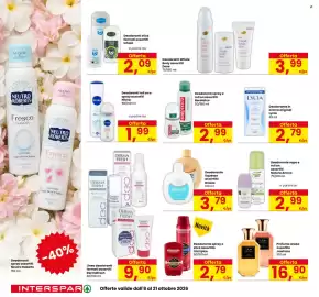 Volantino Interspar Pagina 12: Deodoranti spray e roll on assortiti Borotalco €2,99