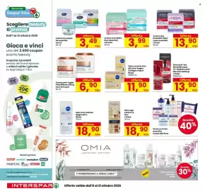 Volantino Interspar Pagina 2: Crema anti-rughe Filler/Effetto Lifting Cera di Cupra €6,90