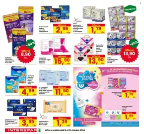 Volantino Interspar Pagina 4: Mutandina mestruale Nuvenia €13,90, Coppetta mestruale Intimina €15,90