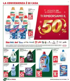 Volantino Panorama Pagina 18: Spuma di Sciampagna detergente per capi delicati €2,99, Puro Amore lavatrice blu €2,99