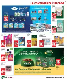 Volantino Panorama Pagina 23: Biscosso Pet Eataly €2,49, Snack cane e gatto lick & snack vitakraft €2,49