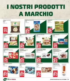 Volantino Panorama Pagina 30: Coppette gelato panna e cacao Pam €2,99, Meringata al caramello salato Tesori dell'Arca €5,49