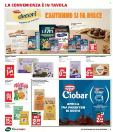 Volantino Panorama Pagina 4: Cornetti integrali al miele Misura €2,99, Mini croissant Bauli €0,79