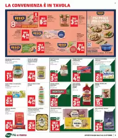 Volantino Panorama Pagina 6: Carne lessata Montana €2,59, Filetti di alici Pelagus €3,49