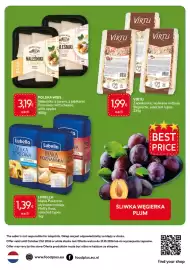 Food Plus folder Pagina 12: Virtu Zapiekanka, wybrane rodzaje Baguette, selected types €1,99