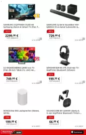 MediaMarkt Prospekt woche 41 Seite 11: SAMSUNG GQ77S90H OLED 4K Samsung Vision AI Smart TV €2.299,00
