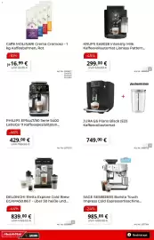 MediaMarkt Prospekt woche 41 Seite 12: Caffé MOLINARI Crema Cremoso €16,99, DELONGHI Eletta Explore Cold Brew €839,00