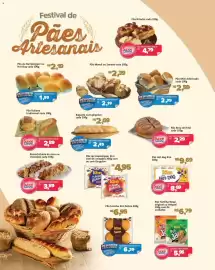 Catálogo Supermercados Savegnago Página 12: Baguete com gergelim €2,45, Pão Mandi ou Sovado €2,19
