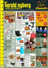 Harald Nyborg tilbudsavis uge 41 Side 1: Heatmax Tændposer €89,00, Kameda Alkaline batterier €79,00