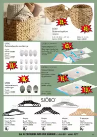Harald Nyborg tilbudsavis uge 41 Side 13: Sjöbo selvklæbende plastkroge €13,00, Sjöbo Opbevaringskurv €35,00