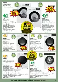 Harald Nyborg tilbudsavis uge 41 Side 17: Wasco tørretumbler €2.498,00, Wasco tørretumbler med varmepumpe €3.199,00