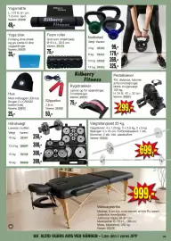 Harald Nyborg tilbudsavis uge 41 Side 45: Kilberry Fitness Yoga blok €35,00, Foam roller €75,00