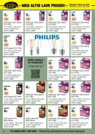 Harald Nyborg tilbudsavis uge 41 Side 56: Philips LED-pære E27 A60 flame €40,00, Philips LED-pære E14 B35 flame €40,00