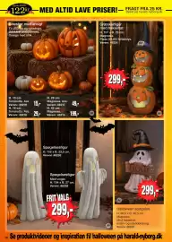 Harald Nyborg tilbudsavis uge 41 Side 58: Græskarfigur med heksehat €299,00, Halloween spøgelse €299,00