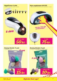 Hi five tilbudsavis uge 41 Side 3: Beauty blender €10,00, Beauty blender 4-pak €15,00