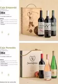 Catálogo Hipercor Página 92: Caja Empordá €36,00, Juvé & Camps Caja Penedés €36,00