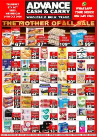 Advance Cash n Carry catalogue week 41 Page 5: Sunshine D Original Margarine €21,99, Pampers Wipes €27,99