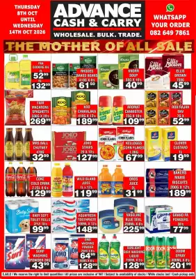 Advance Cash n Carry (valid until 14-10)