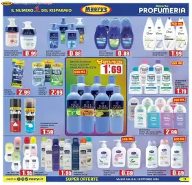 Volantino Maury's Pagina 11: Sapone liquido Felce Azzurra €0,88, Detergente intimo Netromed €1,79