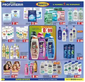 Volantino Maury's Pagina 12: Maschera viso Garnier €1,69, Balsamo Pantene €1,99