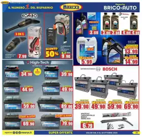 Volantino Maury's Pagina 19: Compressore auto portatile 8V €9,90, Blue Power olio auto €13,99
