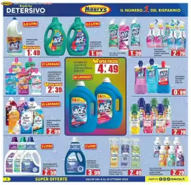 Volantino Maury's Pagina 2: Ace spray candeggina €2,79, WC Gel Ace €1,39