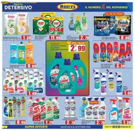 Volantino Maury's Pagina 4: Crema casa Cif €0,95, Spray Cif vari tipi €1,49