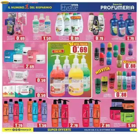 Volantino Maury's Pagina 9: Haircare hydra viva €1,79, Shampoo hydra viva €2,79
