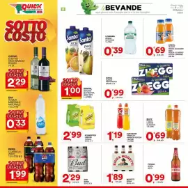 Volantino Quick Sisa Pagina 8: Gatorade arancia/ arancia rossa/ limone €1,19, Belte' pesca limone classico €0,69