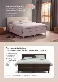 Leen Bakker folder Pagina 13: Boxcombinatie Varberg, Boxcombinatie Alta